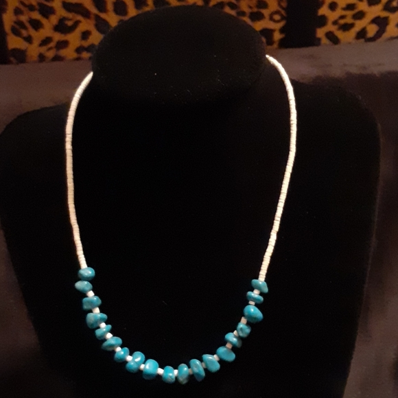 Native American Jewelry - Turquoise & Mother of Pearl